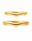 Allergy-Free Pair Rings Ti-38 / Ti-39 (2.0mm / 3.0mm)