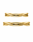 Allergy-Free Pair Rings Ti-44 / Ti-45 (3.3mm / 3.5mm)