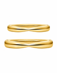 Allergy-Free Pair Rings Ti-41 / Ti-42 (2.5mm / 3.0mm)